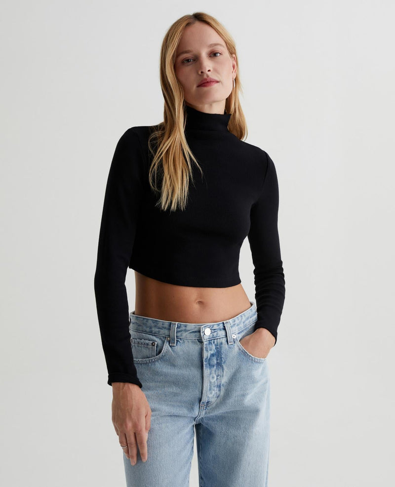 EmRata x AG Kathryn Turtleneck Top - AG Jeans - Danali - HRB71381-TBC-XS