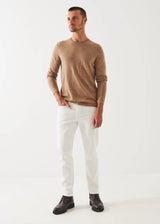 Extra-Fine Merino Crewneck Sweater - Patrick Assaraf - Danali - P114C05-146-S