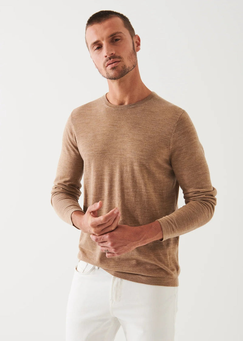 Extra-Fine Merino Crewneck Sweater - Patrick Assaraf - Danali - P114C05-146-S