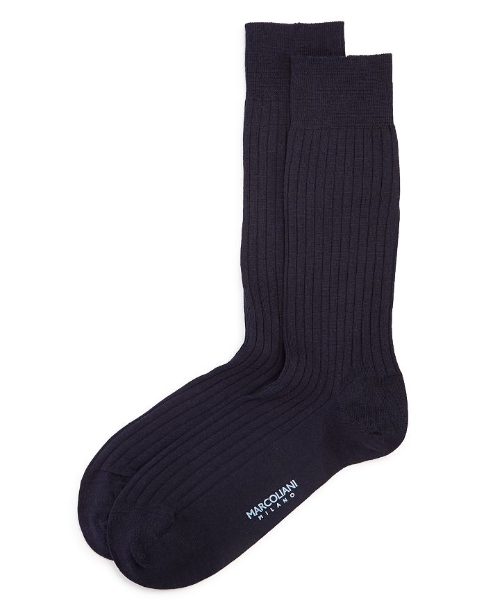 Extrafine Merino Dress Socks - Marcoliani - Danali - MAR2740T-NAVY-O/S