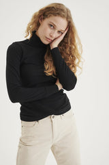 Fang Rollneck Wool T-Shirt - InWear - Danali - 30106097-008-XS