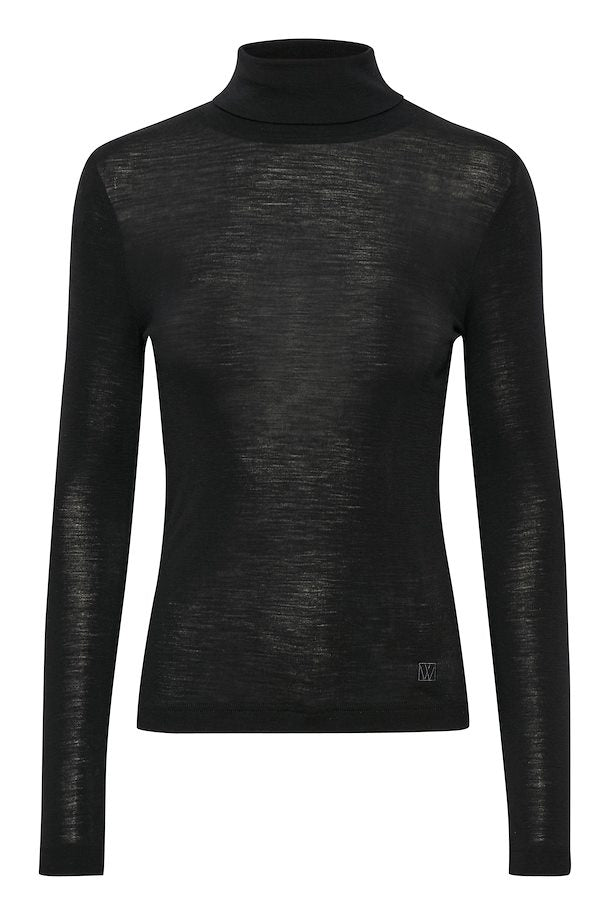 Fang Rollneck Wool T-Shirt - InWear - Danali - 30106097-008-XS