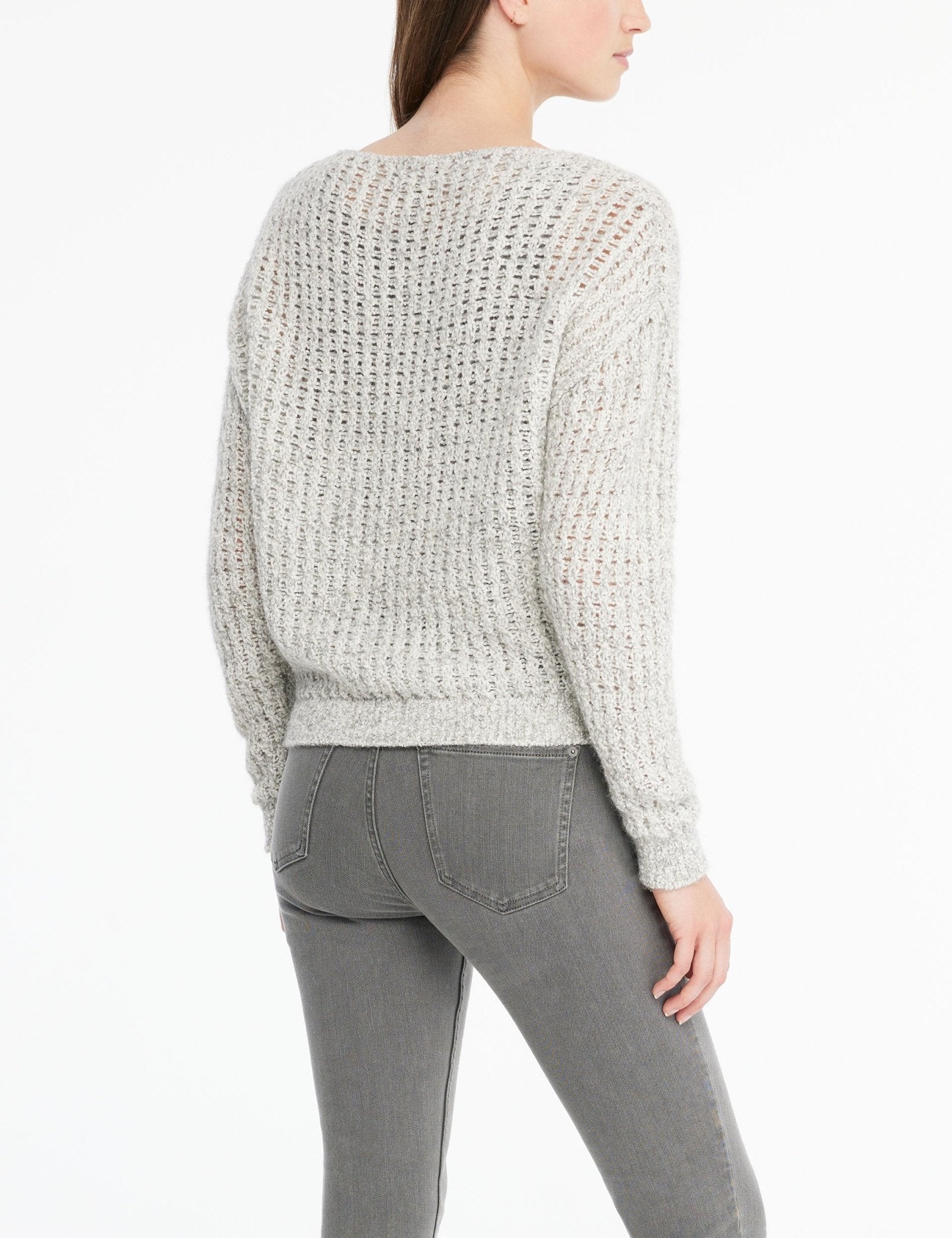 Fishnet Knit Sweater - Sarah Pacini - Danali - Sweater 232.11.114