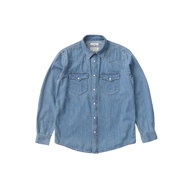 George Another Kind Of Blue Denim Shirt - Nudie Jeans - Danali - 140782-S