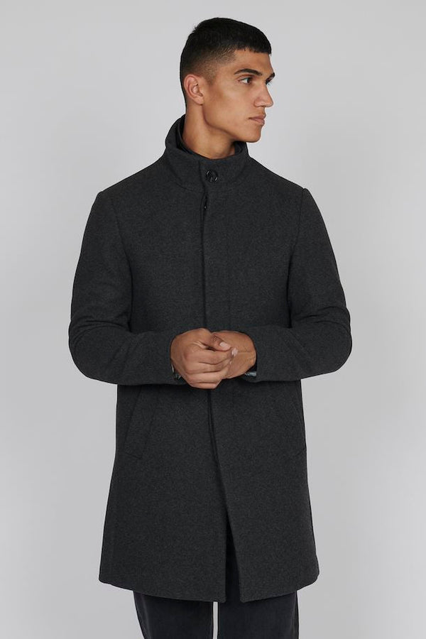 Harvey Classic Wool Coat - Matinique - Danali - 30203845-271-M