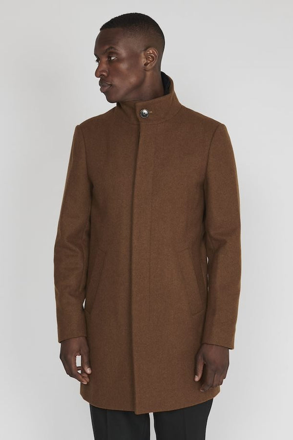 Harvey Classic Wool Coat - Matinique - Danali - 30203845-930-M