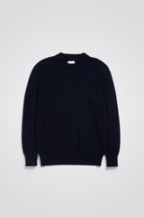 Henning Merino Crew Sweater - Norse Projects - Danali - N45-0561-DarkNavy-M