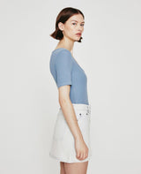 Jaxon Scoop Neck T-Shirt - AG Jeans - Danali - TTR71139-CLES-XS