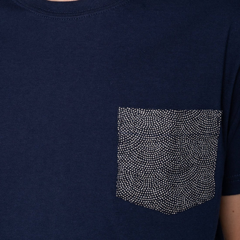 Kimono Scales Print Pocket Tee - Naked & Famous Denim - Danali - N03883720-S
