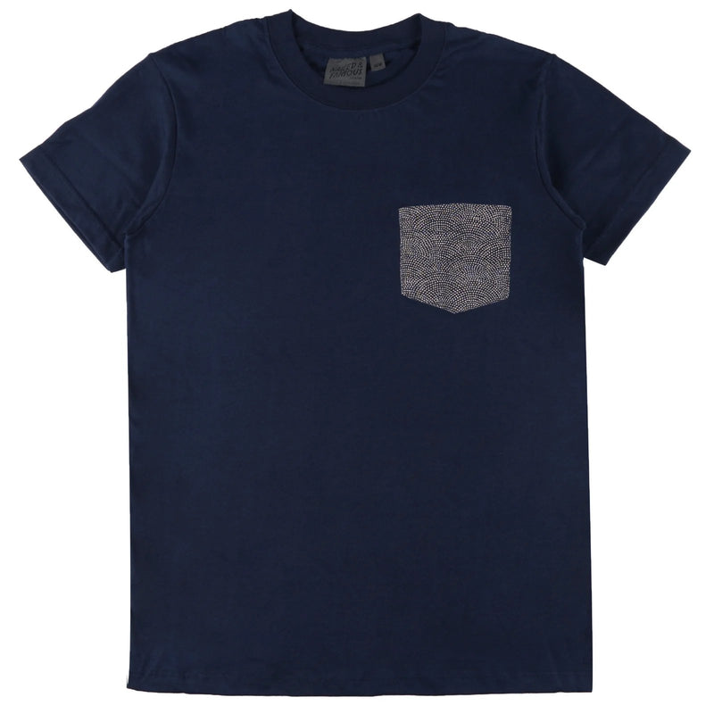 Kimono Scales Print Pocket Tee - Naked & Famous Denim - Danali - N03883720-S