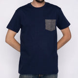 Kimono Scales Print Pocket Tee - Naked & Famous Denim - Danali - N03883720-S