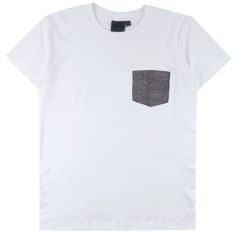 Kimono Scales Print Pocket Tee - Naked & Famous Denim - Danali - W03883720-S