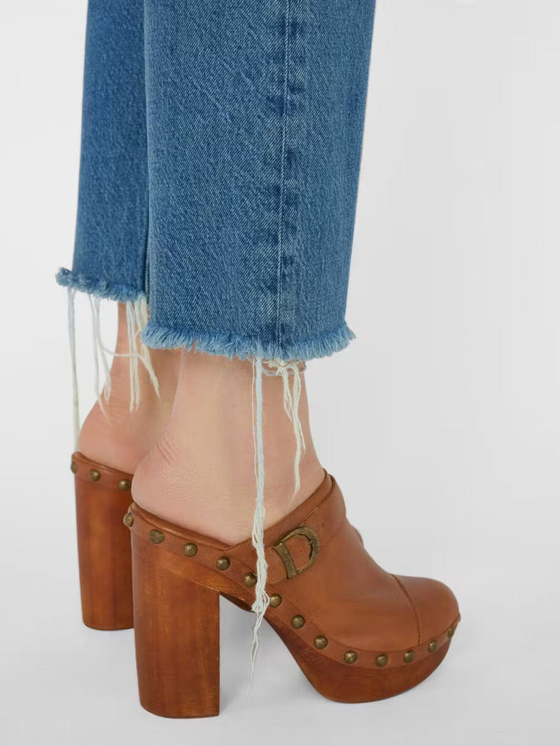 Le Jane Crop Raw Fray Jean - Frame - Danali - LJNCRF510-CRMI-25