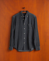 Lobo Corduroy Shirt - Portuguese Flannel - Danali - LOBO-ANTHRACITE-S