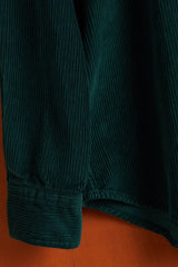 Lobo Corduroy Shirt - Portuguese Flannel - Danali - LOBO-GREEN-M