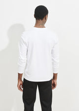 Long Sleeve Henley T-Shirt - Patrick Assaraf - Danali - 99A08HL-100-S
