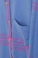 Megs Shirt - Portuguese Flannel - Danali - MEGS-BLUE-XS