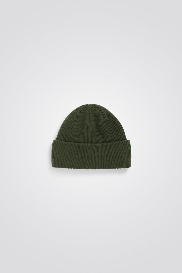 Merino Lambswool Beanie - Norse Projects - Danali - N95-0569-ArmyGreen