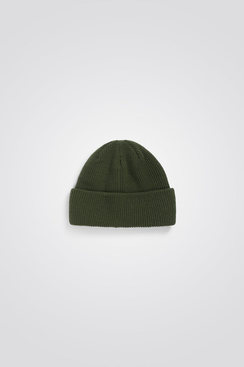 Merino Lambswool Beanie - Norse Projects - Danali - N95-0569-ArmyGreen