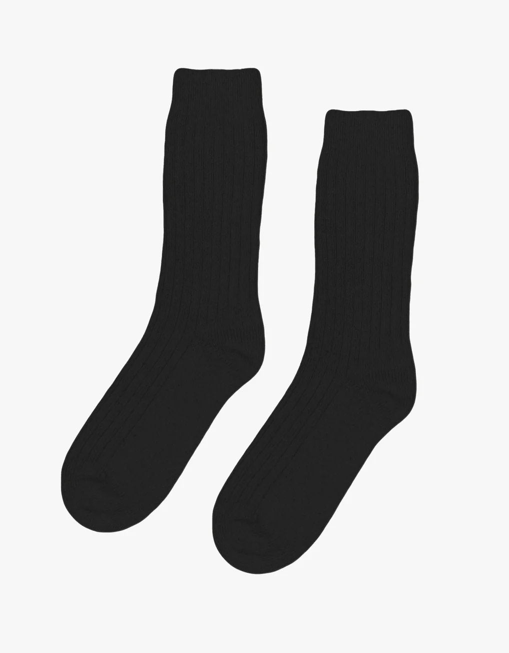 Merino Wool Blend Sock - Colorful Standard - Danali - CS6003-DeepBlack-36-40