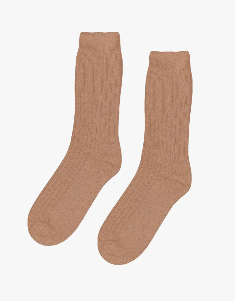 Merino Wool Blend Sock - Colorful Standard - Danali - CS6003-SaharaCamel-36-40