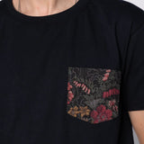 Muted Flower Pocket Tee - Naked & Famous Denim - Danali - B03337020-M