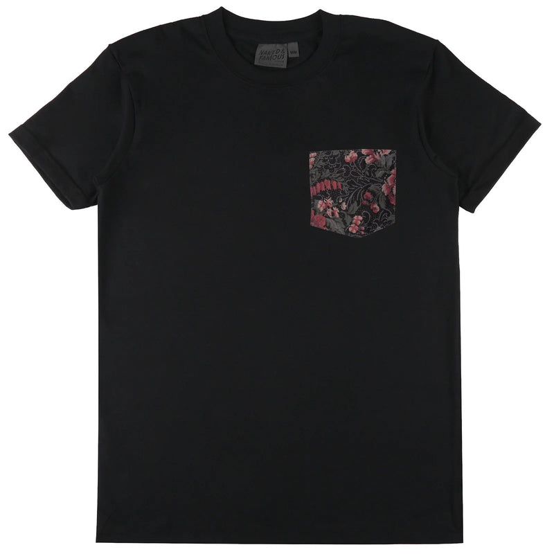 Muted Flower Pocket Tee - Naked & Famous Denim - Danali - B03337020-M
