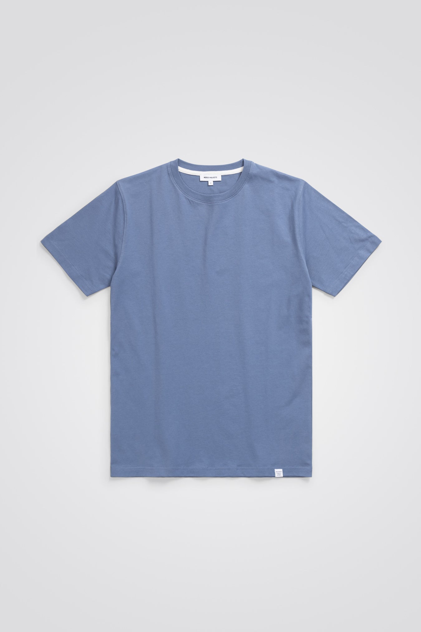 Niels Slim Organic T-Shirt - Norse Projects - Danali - N01-0559-LightStoneBlue-M