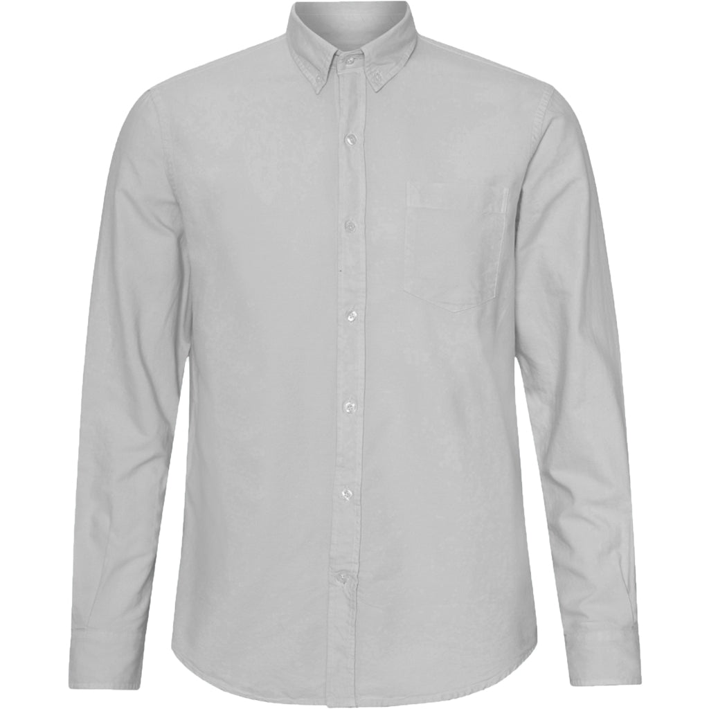 Organic Button Down Shirt - Colorful Standard - Danali - CS4002-CloudyGrey-M