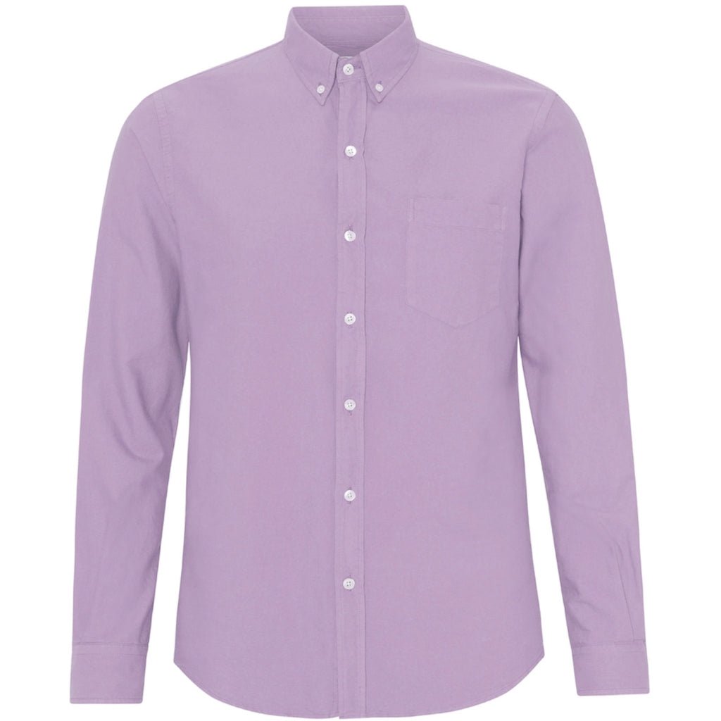 Organic Button Down Shirt - Colorful Standard - Danali - CS4002-PearlyPurple-M