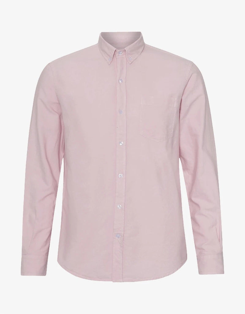 Organic Button Down Shirt - Colorful Standard - Danali - CS4002-Pink-S