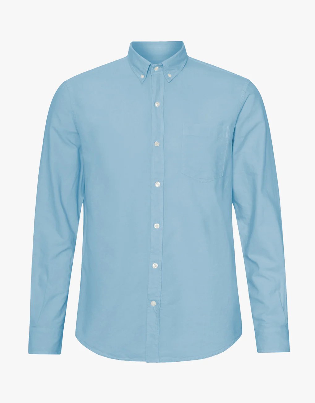Organic Button Down Shirt - Colorful Standard - Danali - CS4002-SeasideBlue-S