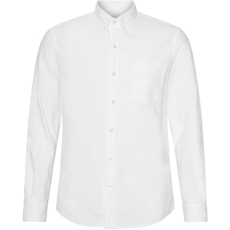 Organic Button Down Shirt - Colorful Standard - Danali - OpticalWhite-S