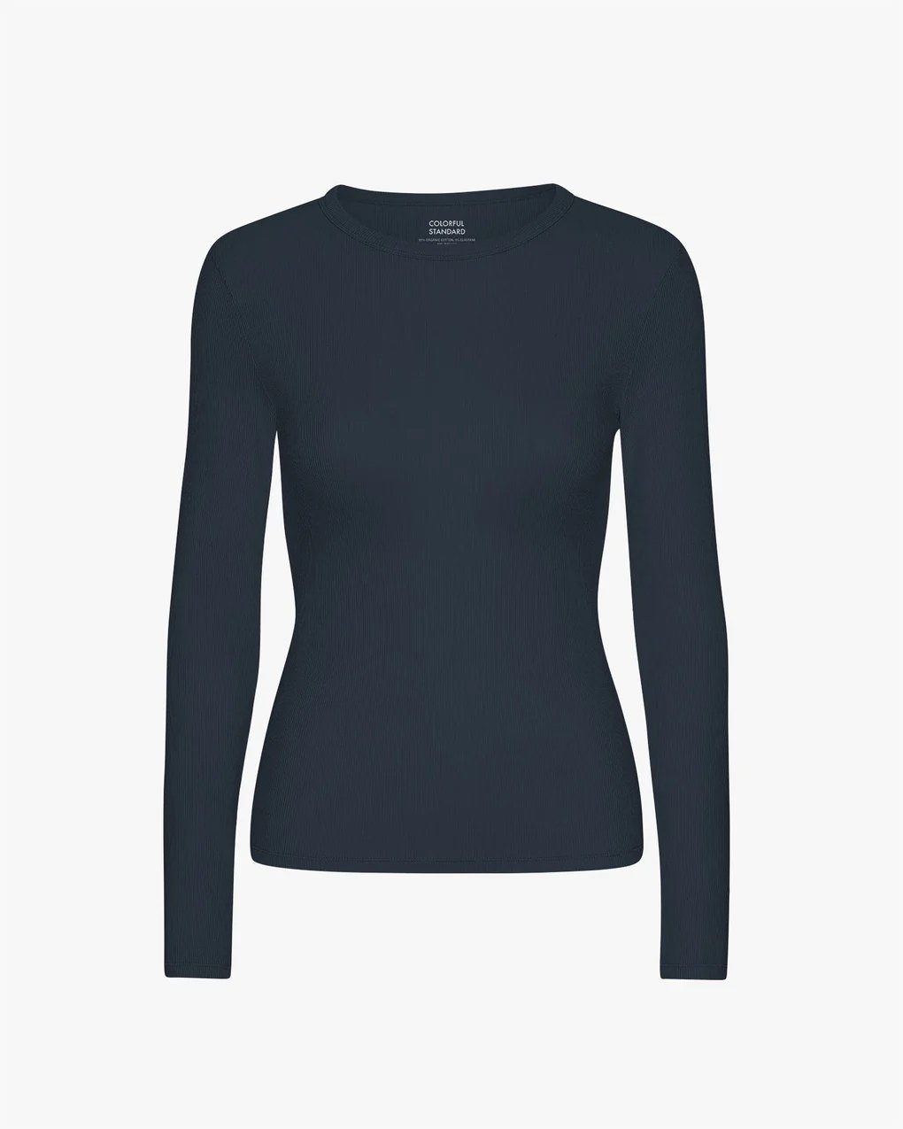 Organic Rib Long Sleeve T-Shirt - Colorful Standard - Danali - CS2005-NavyBlue-XS