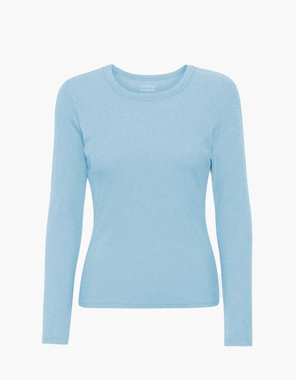 Organic Rib LS T-Shirt - Colorful Standard - Danali - CS2055-SeasideBlue-XS