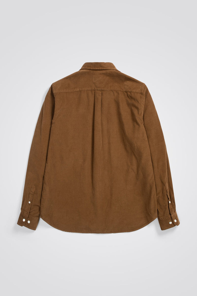 Osvald Micro Cord Shirt - Norse Projects - Danali - N40-0604-Camel-M