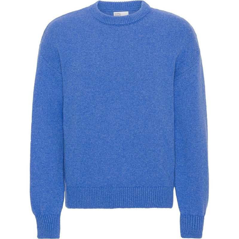 Oversized Merino Wool Crew Sweater - Colorful Standard - Danali - CS5088-PacificBlue-XS
