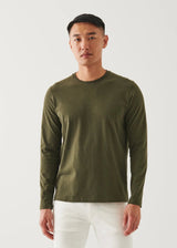 Pima Cotton Blend Overdyed Crew - Patrick Assaraf - Danali - P99C18W-119-S