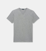 Pima Cotton V-Neck T-Shirt -Patrick Assaraf - Danali