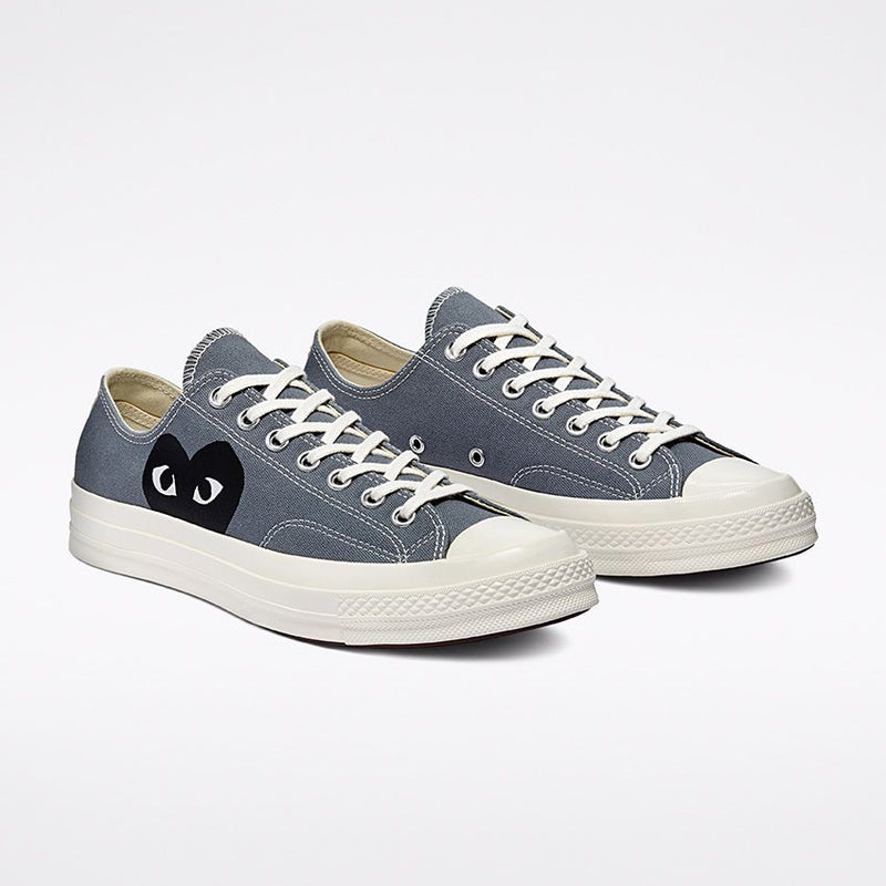 Play Converse Chuck Low Sneakers - Comme Des Garçons - Danali - P1K121-Grey-5