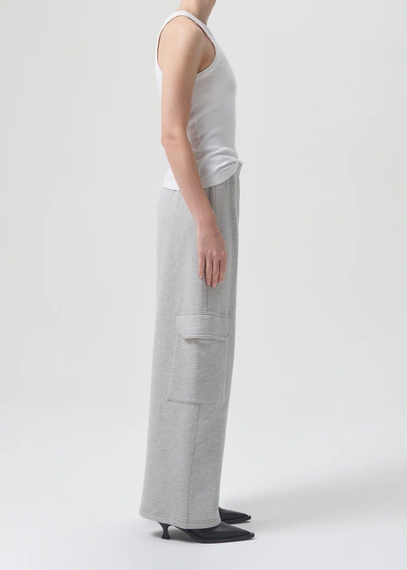 Ramsey Wide Leg Sweatpant - AGOLDE - Danali - A9175-1336-HETHR-XS