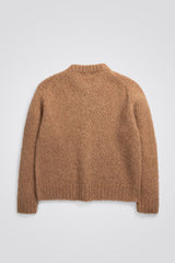 Rasmus Relaxed Flame Alpaca Sweater - Norse Projects - Danali - N45-0589-Camel-M