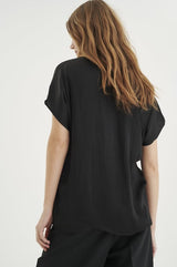 Rinda Top - InWear - Danali - 30105188-Black-2