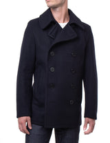 Slim Fit Peacoat - Schott - Danali - 751-NAVY-S