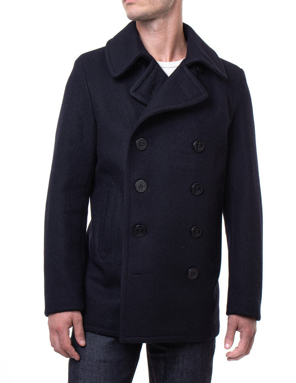 Slim Fit Peacoat - Schott - Danali - 751-NAVY-S