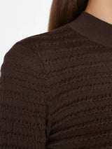 Smocked Mockneck Sweater - Frame - Danali - LWSW1875-ESPR-XS