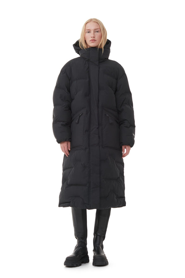 Soft Puffer Oversized Coat - Ganni - Danali - F8544-099-XXS/XS