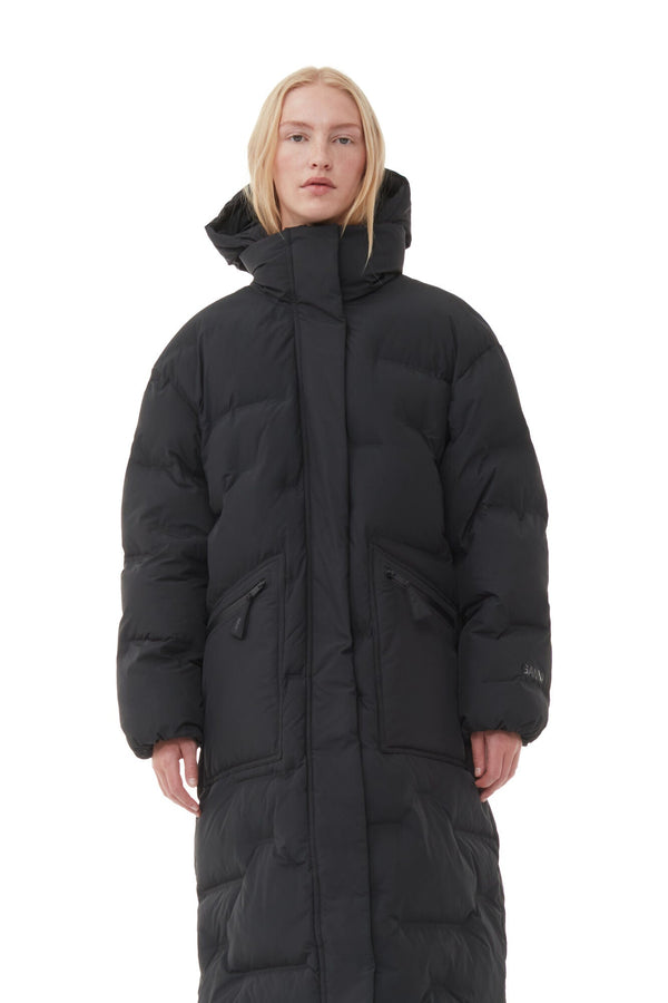 Soft Puffer Oversized Coat - Ganni - Danali - F8544-099-XXS/XS