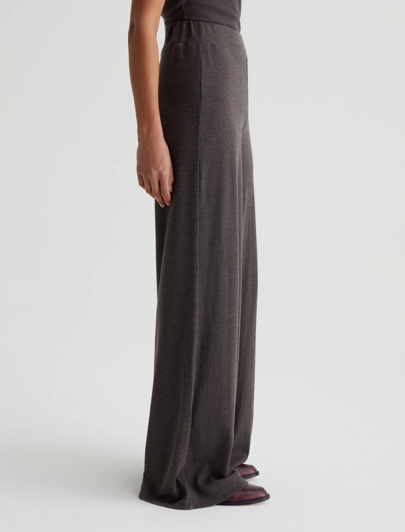 Sourie Ribbed Wide Leg Pant - AG Jeans - Danali - MSR1E18-STOW-XS
