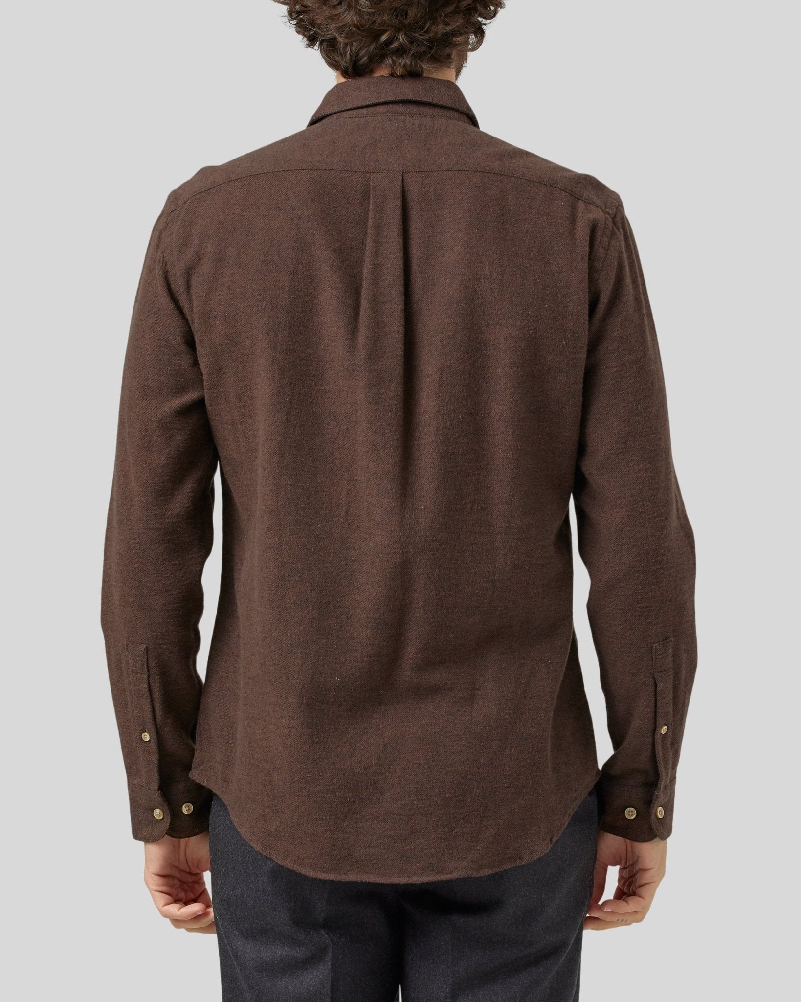 Teca Flannel Shirt - Portuguese Flannel - Danali - TECA-BROWN-M